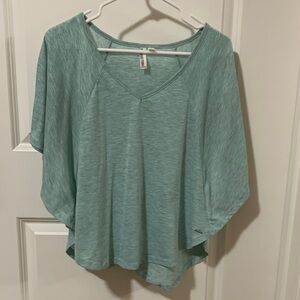 Hang Ten Seafoam Green Blouse